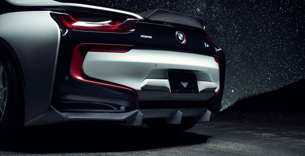 Vorsteiner BMW i8 VR-E Aero Rear Diffuser Carbon Fiber PP 1x1 Glossy