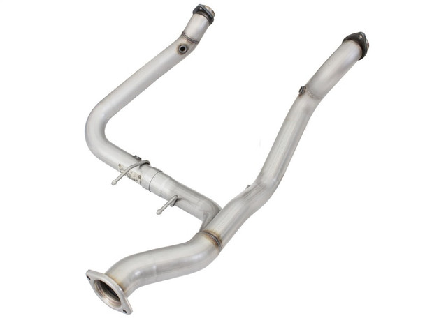 aFe Mach Force-Xp 3in Y-Pipe Race SS-409 2015 Ford F-150 EcoBoost V6 2.7L (tt)