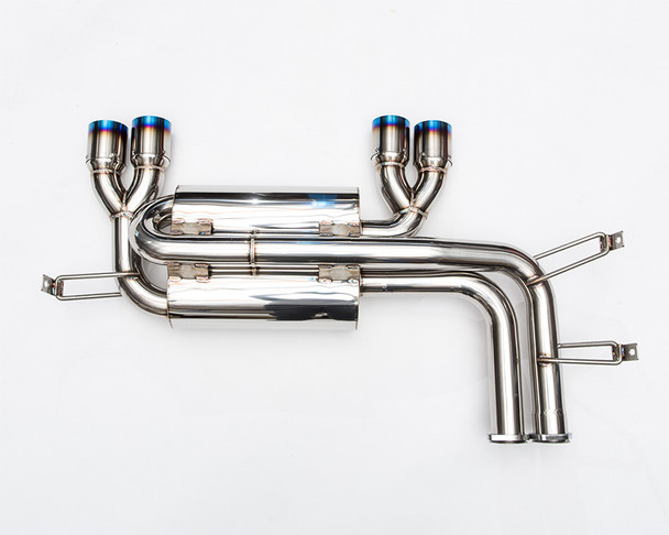 AP BMW E46 M3 Stainless Steel Exhaust w/Ti tips