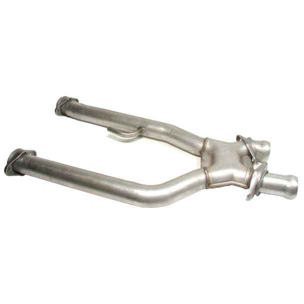 BBK 96-04 Mustang GT / Cobra Short Mid X Pipe - Off Road Race Use 2-1/2 For BBK Long Tube Headers