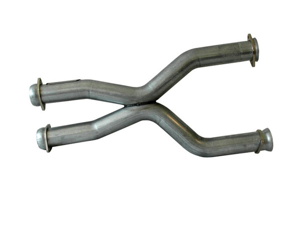 BBK 79-04 Mustang Coyote Swap Short Mid X Pipe - Off Road Race Use 3.0 For BBK Long Tube Headers