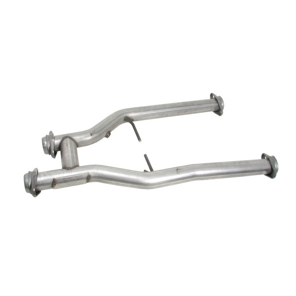 BBK 96-04 Mustang 4.6 GT / Cobra Short Mid H Pipe Off Road Race Use 2-1/2 For BBK Long Tube Headers