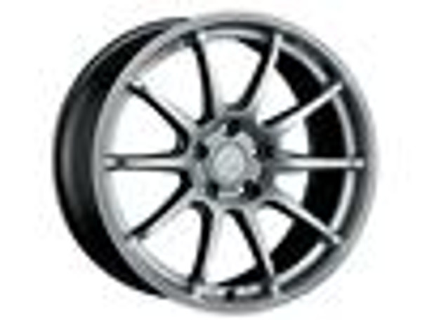 SSR GTV02 18x8.5 5x100 44mm Offset Flat Black Wheel 02-05 WRX