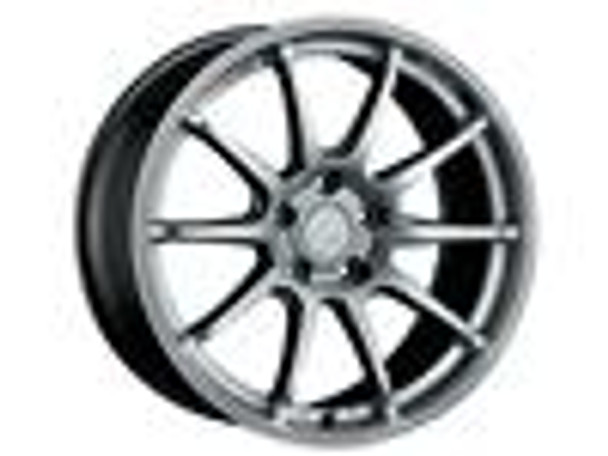 SSR GTV02 18x9.5 5x114.3 22mm Offset Flat Black Wheel Evo 8 9 X / G35 / 350z / 370z