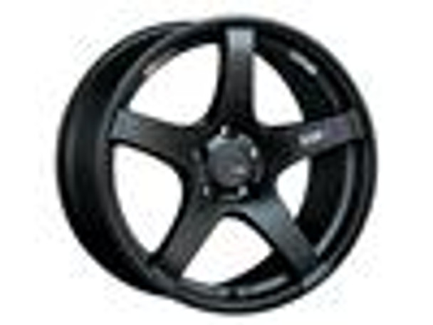 SSR GTV01 18x10.5 5x114.3 15mm Offset Flat Black Wheel Evo X / G35 / 350z / 370z