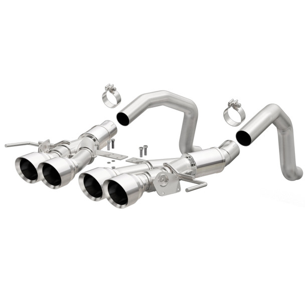 MagnaFlow Axle-Back 15-16 Chevy Corvette 6.2L Competition SS 3in Quad Split Rear 4in Tips