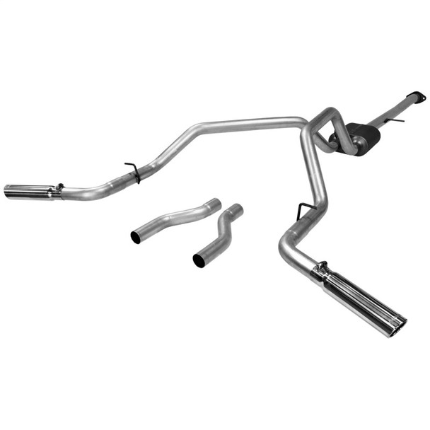 Flowmaster 93-95 Gm 1500 Ec/Sb American Thunder Cat-Back Exhaust System - Dual Rear/Side Exit