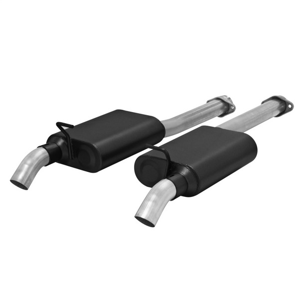 Flowmaster 86-04 Mustang American Thunder Cat-Back System 409S - Dual Dump Exit