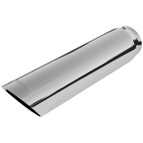 Flowmaster Exhaust Tip - 3.00 In. Cut Angle Polished Ss Fits 2.50 In. Tubing (Weld On)