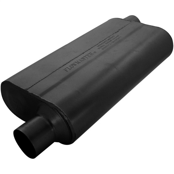 Flowmaster Universal 50 Delta Flow Muffler - 2.50 Offset In / 2.50 Offset Out