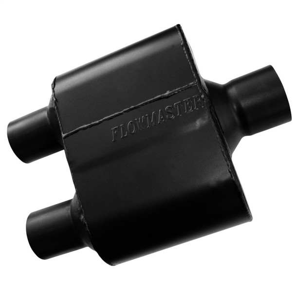 Flowmaster Universal Super 10 Muffler 409S - 2.50 Center In / 2.25 Dual Out