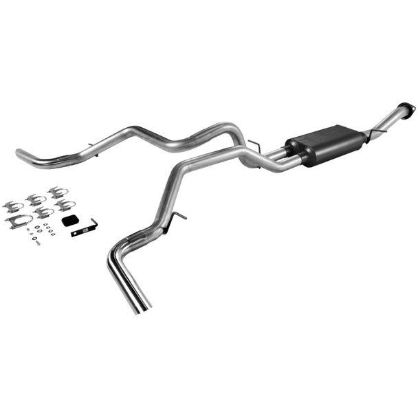 Flowmaster 00-03 Tahoe & Yukon American Thunder Cat-Back Exhaust System - Dual Side Exit