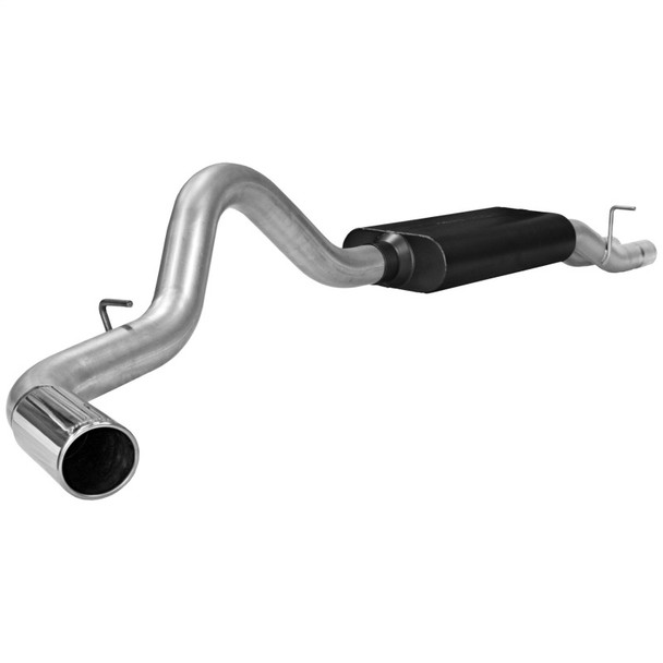 Flowmaster 01-04 Gm Truck American Thunder Cat-Back Exhaust System - Single Side Exit