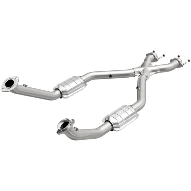 MagnaFlow Conv DF Mustang X-Pipe 99-02 Off-R