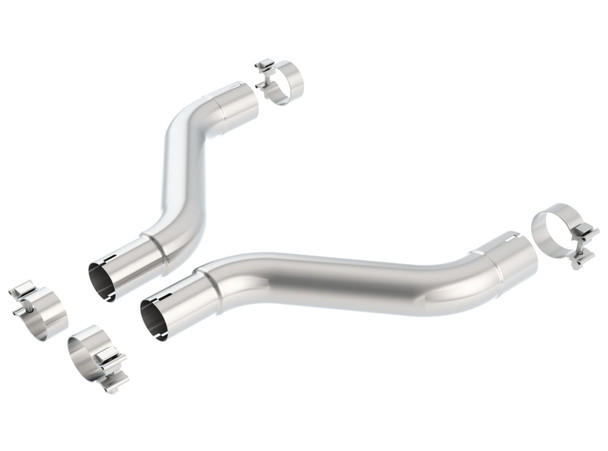 Borla 15-17 Ford Mustang GT 5.0L AT/MT Header Adapters (17290 Headers to 2.5in Catbacks)