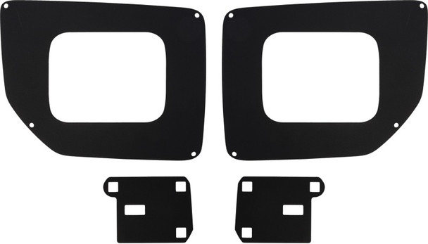 Rigid Industries 2015 GMC 2500/3500 - Fog Light Mounts (Fits Two D-Series)