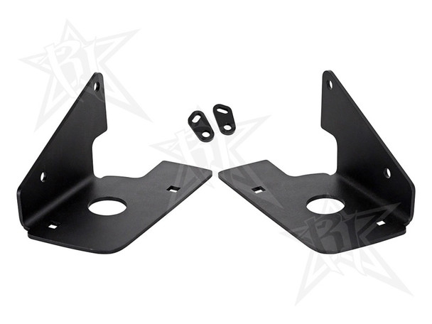 Rigid Industries Chevy 1500 - 2007-2013 Fog Light Kit - Mounts 4 Dually/D2 Lights