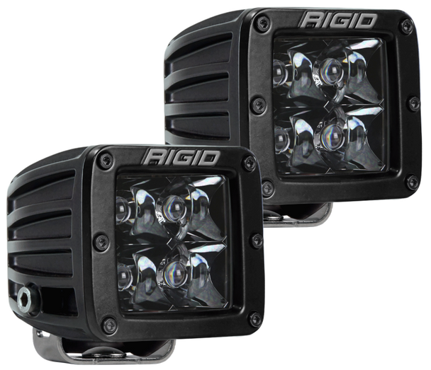 Rigid Industries D-Series Midnight Edition - Spot - Set of 2