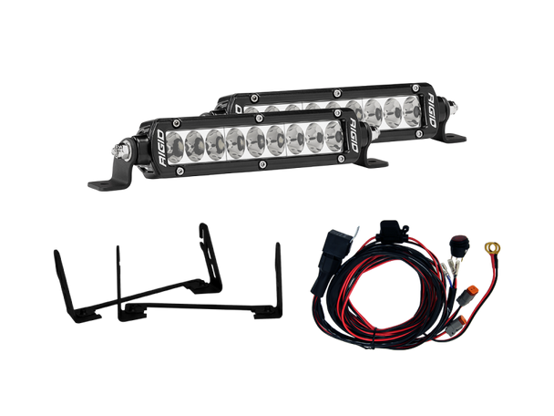 Rigid Industries Ford Raptor - 2017-2018 - Grille Kit - 6in SR-Series