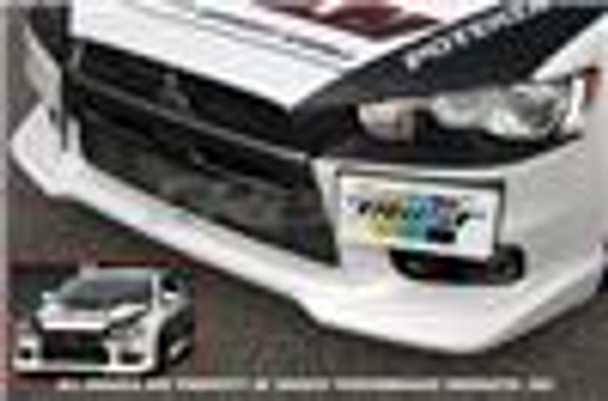 GReddy 08+ Mitsubishi Evolution X Urethane Front Lip Spoiler **Must Ask/Call to Order**