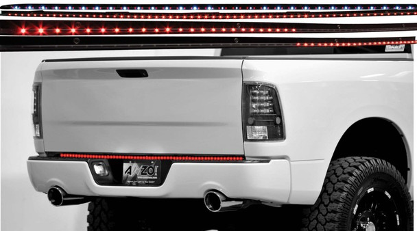 ANZO LED Tailgate Bar Universal LED Tailgate Bar w/ Amber Scanning, 49in 6 Function