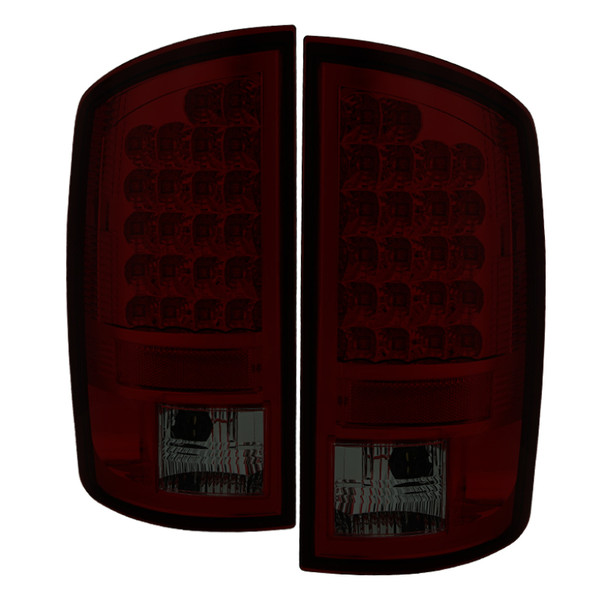 Spyder Dodge Ram 07-08 1500/Ram 07-09 2500/3500 LED Tail Lights Red Smoke ALT-YD-DRAM06-LED-RS