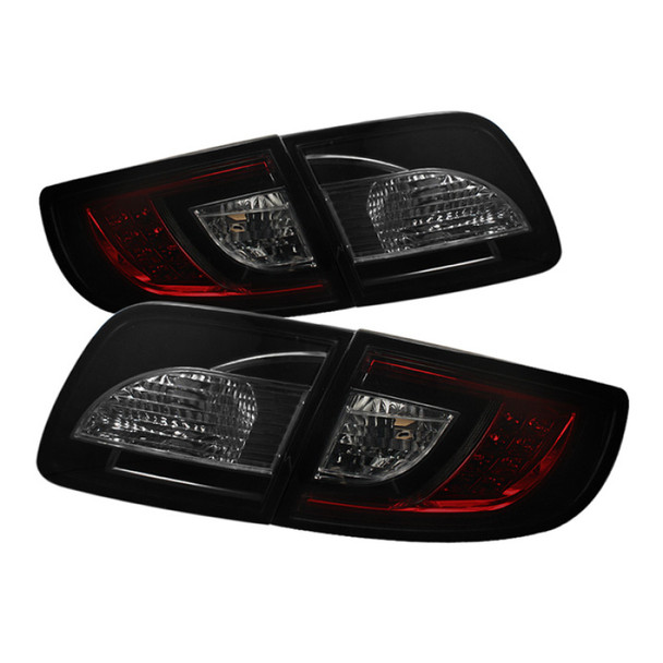 Spyder Mazda 3 03-08 4Dr Sedan (Non Hatchback)LED Tail Lights Red Smoke ALT-YD-M303-LED-RS