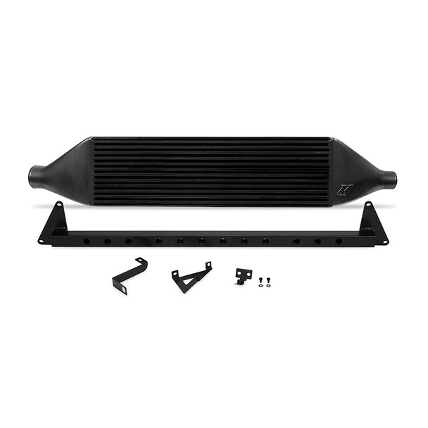 Mishimoto 08-14 Subaru STI Front-Mount Intercooler Kit w/ Black Crash Beam - Black Core