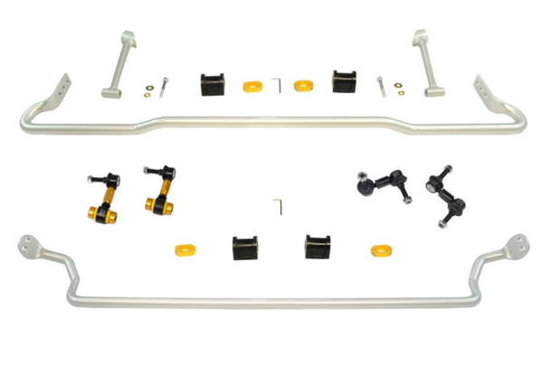 Whiteline 04-09 Subaru Legacy/ 08-11 Subaru WRX Front And Rear Sway Bar Kit