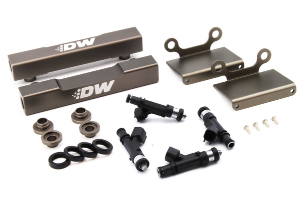 DeatschWerks 04-06 Subaru STI/LGT Side Feed to Top Feed Fuel Rail Conv Kit w/ 850cc Injectors