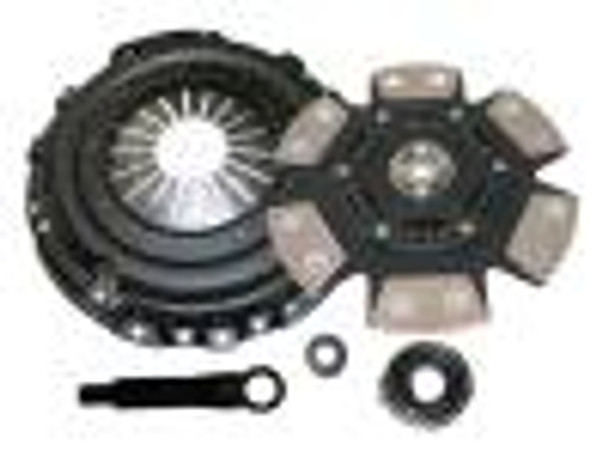 Comp Clutch Subaru 06-16 WRX 2.5L Push Style 230mm Stage 4 6 Pad Ceramic Clutch Kit