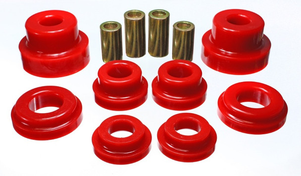 Energy Suspension 10 Chevy Camaro Red Rear Sub-Frame Mount Replacement Bushing Set