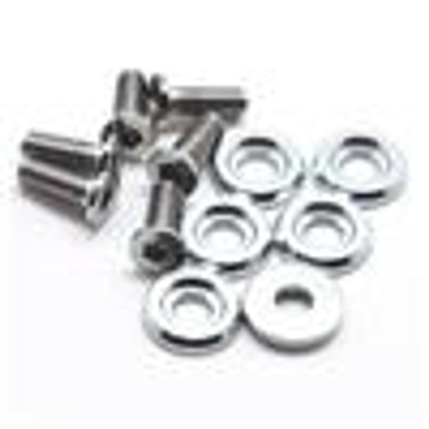 BLOX Racing Large Diameter Fender Washers - Silver