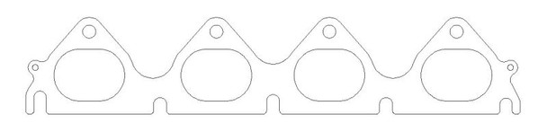 Cometic 94-00 Honda All B Series Exhaust Manifold Gasket .030 inch MLS 1.850 inch X 1.340 inch Port
