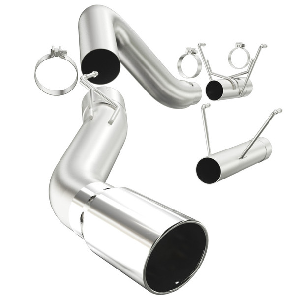 Magnaflow 13-15 Dodge RAM 2500/3500 Aluminized 6.7L 5in DPF Back Single Passenger Exit