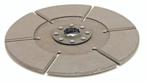 McLeod Disc Sintered Iron Hcf 8in No Hub 16 Riv .250 Thk