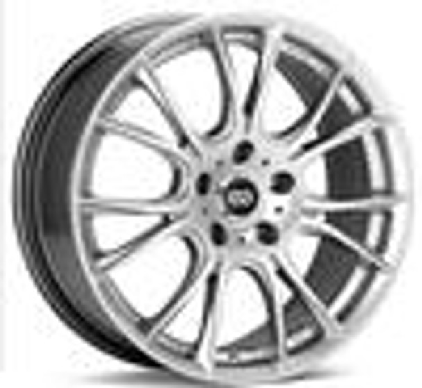 Enkei Ammodo 17x7.5 42mm Offset 4x100 Bolt Pattern 72.6 Bore Diameter Hyper Silver Wheel