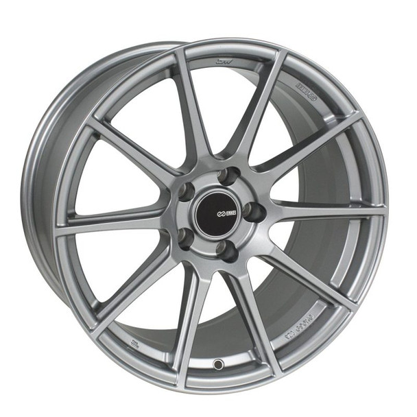 Enkei TS10 18x9.5 5x114.3 15mm Offset 72.6mm Bore Grey Wheel