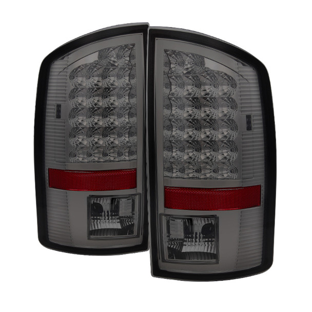 Xtune Dodge Ram 02-06 1500 / Ram 2500/3500 03-06 LED Tail Light Smoke ALT-JH-DR02-LED-SM