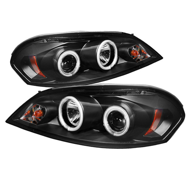 Spyder Chevy Impala 06-13 Projector Headlights CCFL Halo LED Blk PRO-YD-CHIP06-CCFL-BK