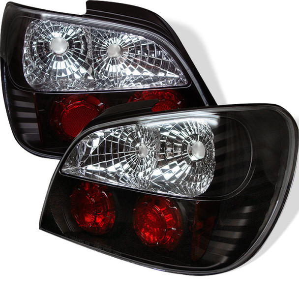 Spyder Subaru Impreza WRX/Sti 02-03 4Dr (Not Fit Wagon)Euro Style Tail Lights Black ALT-YD-SI01-BK