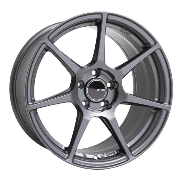 Enkei TFR 17x8 5x112 45mm Offset 72.6 Bore Diameter Matte Gunmetal Wheel