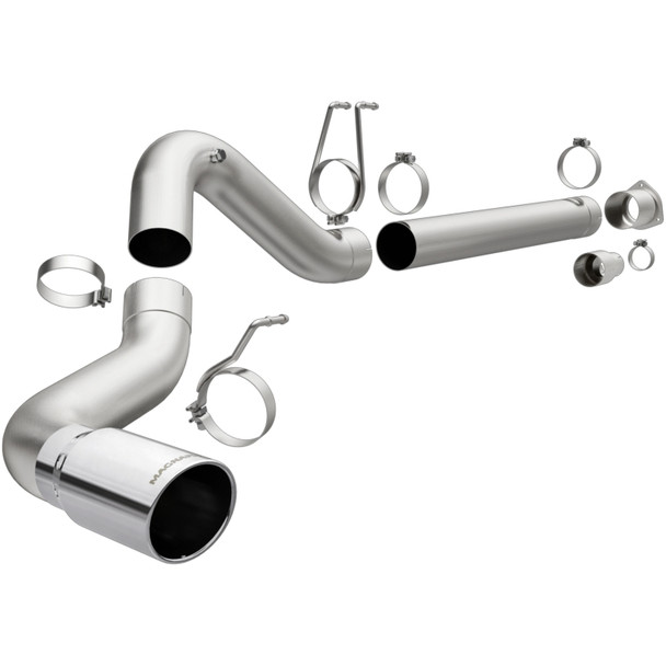 MagnaFlow 2017+ Ford F-250/F-350 5in Aluminum DPF Back Exhaust Single Passenger Side Rear Exit