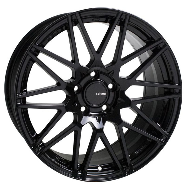 Enkei TMS 18x8 5x100 45mm Offset 72.6mm Bore Gloss Black Wheel