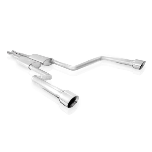 Stainless Works 2005-14 Dodge Charger/Magnum 5.7L 2-1/2in Catback X-Pipe S-Tube Mufflers