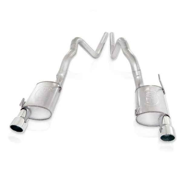 Stainless Works 2007-10 Shelby GT500 3in Catback X-Pipe Chambered Mufflers
