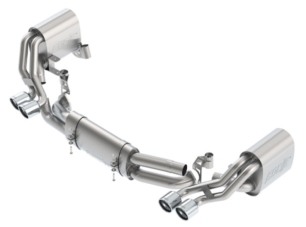 Borla 09-11 Porsche 997.2 3.6L/3.8L AT/MT RWD/AWD Dual Split Rear Exit S-Type Catback Exhaust