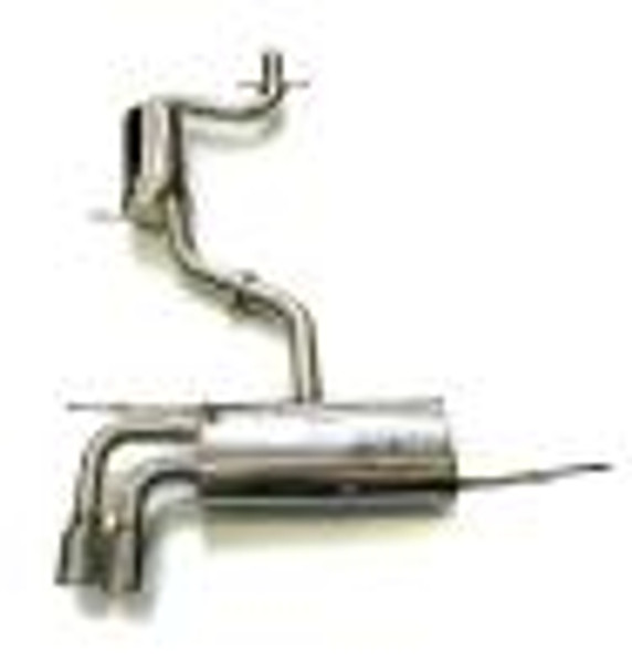 AP 13+ Ford Focus ST SS Catback Exhaust w/ Dual Black Ceramic Tips