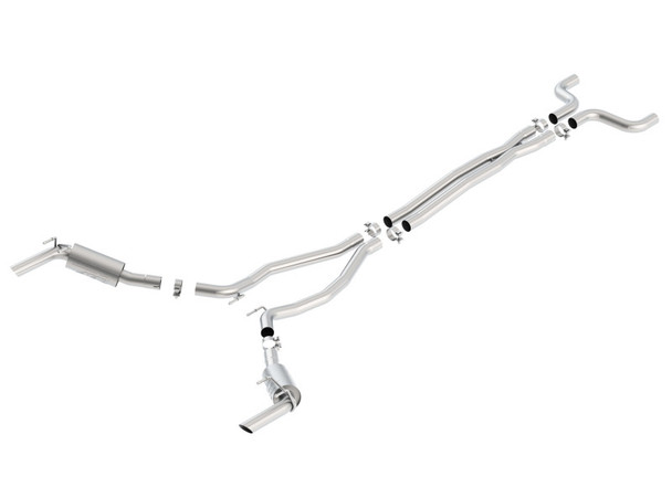 Borla 14 Chevy Camaro SS 6.2L V8 Single Split Rear Exit ATAK Catback Exhaust (no tip)