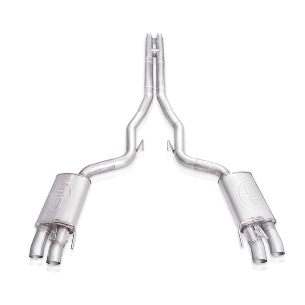 Stainless Works 2015+ Ford Shelby GT350 Legend H-Pipe Factory Connect Catback Exhaust w/Valves